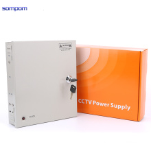 Sompom DC 60W 9Channels CCTV Camera Power Box Driver Power Supply 12V 5A CCTV Accessories